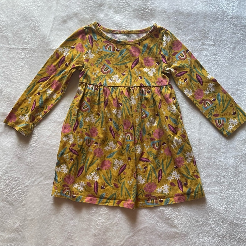Wonder Nation Multicolor Floral Kids Dress